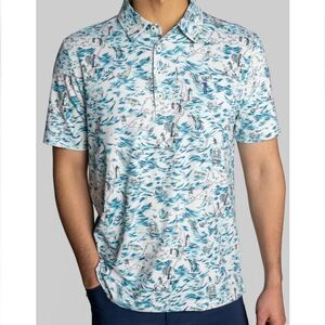 WILLIAM MURRY HIGH TIDE POLO L‎ NWT IN PACKAGING